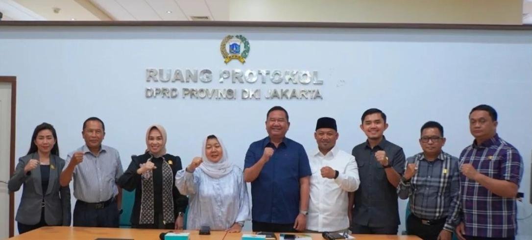 Pokja Internal DPRD Kaltim Kunjungi DPRD DKI Jakarta untuk Studi Komparatif Penyusunan AKD