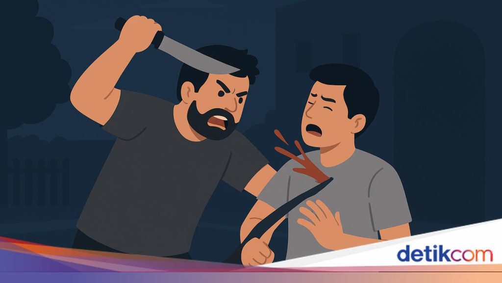 Viral Pria Dibacok di Jakbar Diduga Korban Begal, Ternyata Cekcok soal Asmara