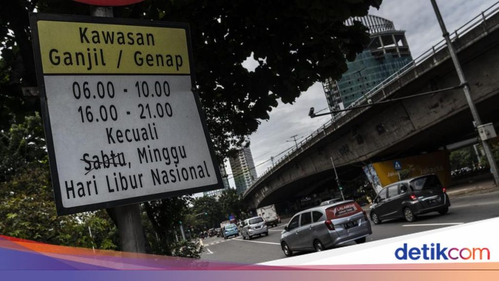 Tanggal Merah, Tidak Ada Ganjil Genap Jakarta pada 14-15 Mei
