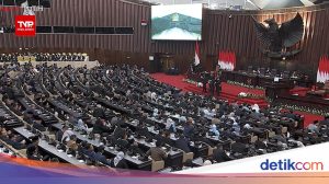 Prabowo Akan Pidato Langsung, 451 Anggota DPR Hadir di Rapat Paripurna