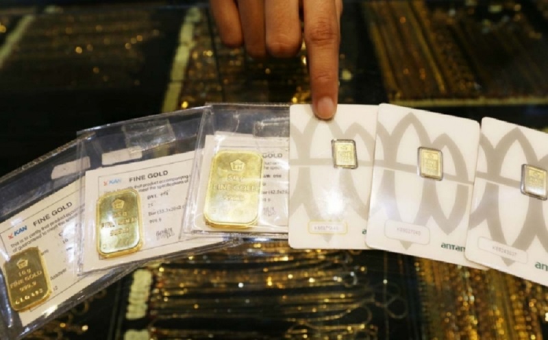 Harga Emas Antam Hari Ini 24 Juni Turun Rp18.000, Buyback Anjlok Rp36.000 : Okezone Economy