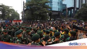 TNI Jelaskan Pengerahan Prajurit Ikut Amankan Demo di Tosari Jakpus