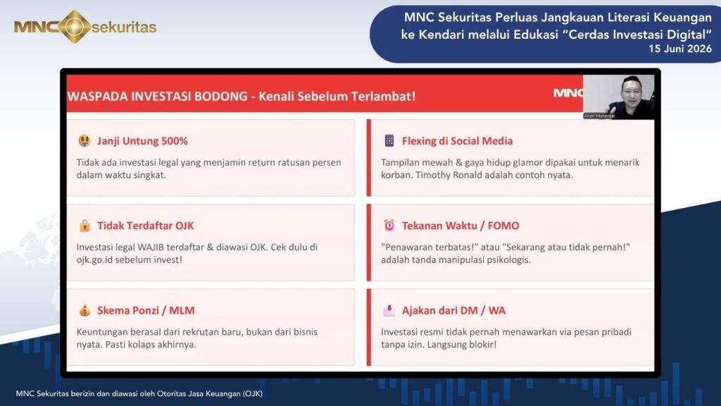 MNC Sekuritas Perluas Jangkauan Literasi ke Kendari Melalui Edukasi Cerdas Investasi Digital : Okezone Economy
