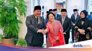 Ramai Pujian Usai Prabowo dan Megawati Gandengan Tangan