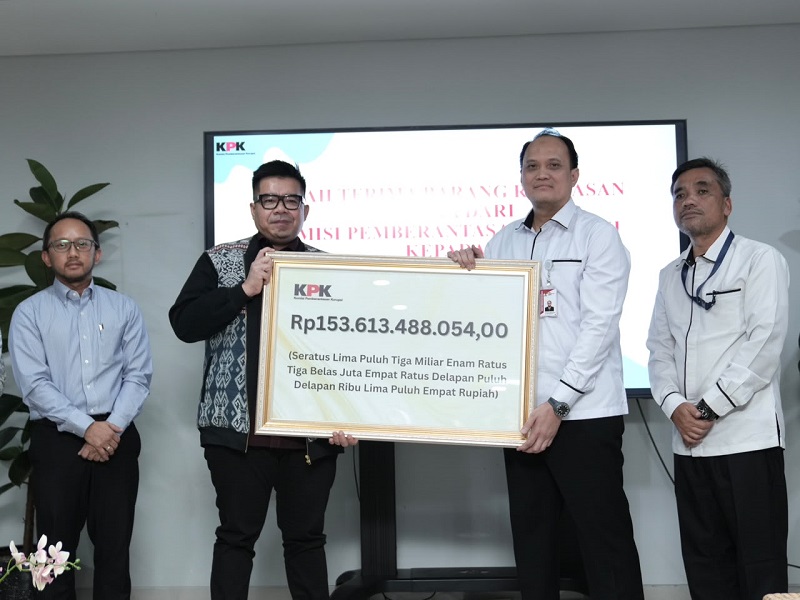 TASPEN Apresiasi KPK, Dana Hasil Rampasan Negara Dikembalikan Senilai Rp153,6 Miliar : Okezone Economy