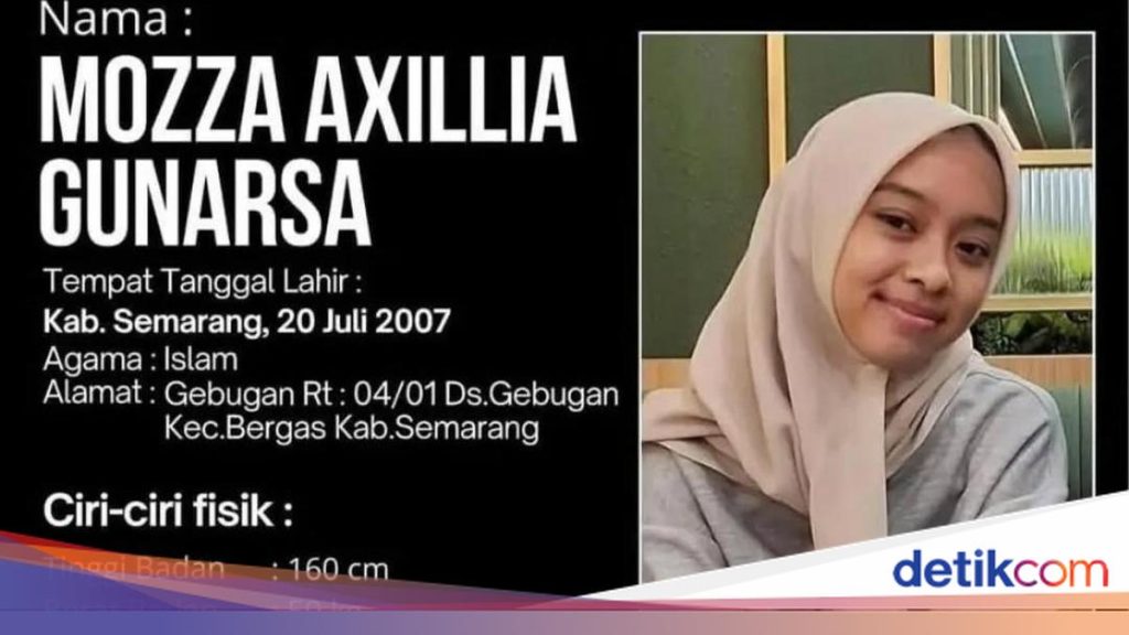 Gadis Semarang Hilang Setahun Usai Pamit Antar Laptop, Begini Ciri-cirinya